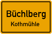 Straßen in Büchlberg Kothmühle
