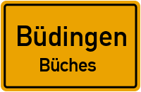 Bergstraße in BüdingenBüches