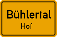 Kohlbergstraße in BühlertalHof