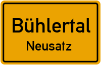 Fichtenweg in BühlertalNeusatz