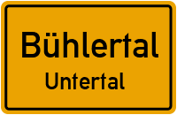 Schöllmattweg in BühlertalUntertal