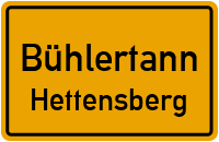 Straßenverzeichnis Bühlertann Hettensberg