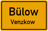 Straßen in Bülow Venzkow