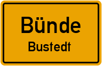 Föhrenstraße in BündeBustedt