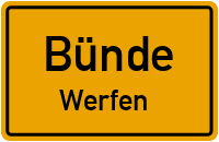 Hückerstraße in 32257 Bünde (Werfen)