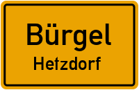 Zur Feldscheune in BürgelHetzdorf