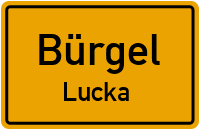Rodigaster Straße in BürgelLucka
