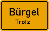 Gartenweg in BürgelTrotz