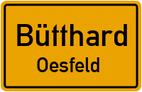 Oesfelder Weg in BütthardOesfeld