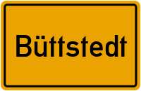City Sign Büttstedt
