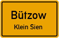 Straßen in Bützow Klein Sien