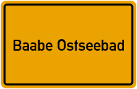 Göhrener Chaussee in Baabe Ostseebad