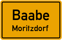 Straßen in Baabe Moritzdorf
