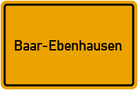 Wo liegt Baar-Ebenhausen?