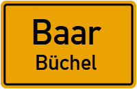 Landstraße in BaarBüchel