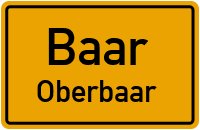 Adenauer Straße in BaarOberbaar
