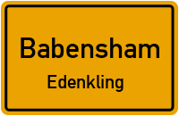 Edenkling in BabenshamEdenkling