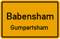 Straßenverzeichnis Babensham Gumpertsham