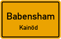Straßenverzeichnis Babensham Kainöd