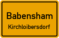 Osterbachweg in 83547 Babensham (Kirchloibersdorf)