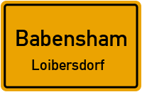 Straßenverzeichnis Babensham Loibersdorf