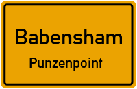 Punzenpoint in BabenshamPunzenpoint