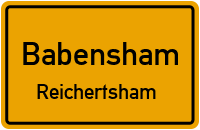 Straßenverzeichnis Babensham Reichertsham