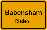 Straßenverzeichnis Babensham Rieden