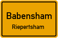 Straßenverzeichnis Babensham Riepertsham