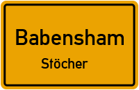Stöcher in BabenshamStöcher