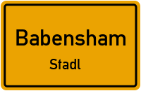 Straßenverzeichnis Babensham Stadl