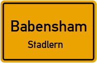 Straßenverzeichnis Babensham Stadlern