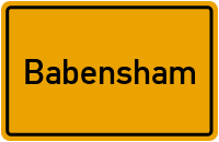 Wo liegt Babensham?