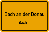 Untere Bachgasse in 93090 Bach an der Donau (Bach)