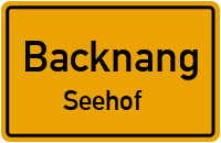 Mainhardter Staße in BacknangSeehof