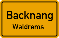 Tauberstraße in 71522 Backnang (Waldrems)