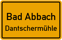 Straßen in Bad Abbach Dantschermühle