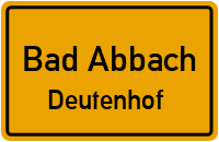 Straßen in Bad Abbach Deutenhof