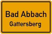 Straßenverzeichnis Bad Abbach Gattersberg