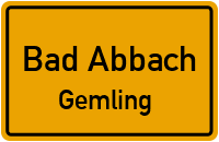 Straßenverzeichnis Bad Abbach Gemling