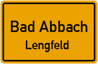 Straßenverzeichnis Bad Abbach Lengfeld