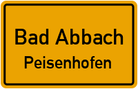 Straßen in Bad Abbach Peisenhofen