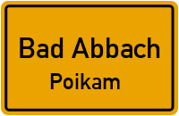 Straßenverzeichnis Bad Abbach Poikam