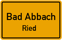Straßenverzeichnis Bad Abbach Ried