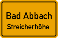 Straßen in Bad Abbach Streicherhöhe