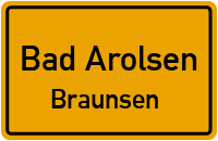 Bilsteiner Straße in Bad ArolsenBraunsen