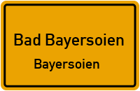 Schleifmühlweg in Bad BayersoienBayersoien