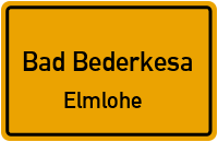 Straßen in Bad Bederkesa Elmlohe
