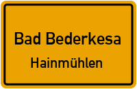 Straßen in Bad Bederkesa Hainmühlen