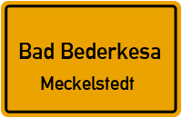 Straßen in Bad Bederkesa Meckelstedt